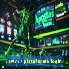 sw777 plataforma login